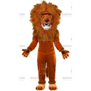 Big Mane Brown Lion BIGGYMONKEY™ maskotkostyme - Løve maskoter - BIGGYMONKEY_07934 - BiggyMonkey.com