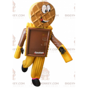 Chocolate Cookie Cake BIGGYMONKEY™ Mascot Costume -