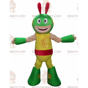 Πολύχρωμη στολή μασκότ BIGGYMONKEY™ Alien Extra Terrestrial - Μασκότ τέρατα - BIGGYMONKEY_07953 - BiggyMonkey.com