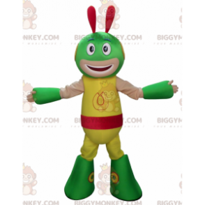Färgglad varelse Alien Extra Terrestrial BIGGYMONKEY™ maskotdräkt - Monster maskot - BIGGYMONKEY_07953 - BiggyMonkey.com