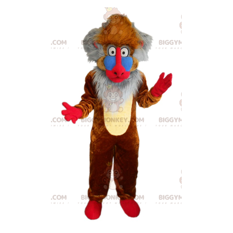 BIGGYMONKEY™ Costume da mascotte Rafiki Famosa scimmia dal BIGGYMONKEY™ Costume da mascotte Rafiki Famosa scimmia dal