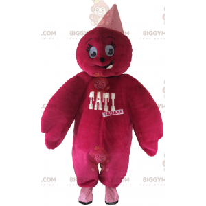 Kostým maskota Tati Pink Plyšová panenka BIGGYMONKEY™. Kostým