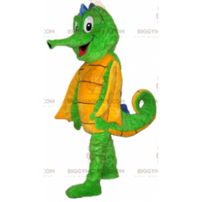 Funny and Colorful Green and Yellow Seahorse BIGGYMONKEY™