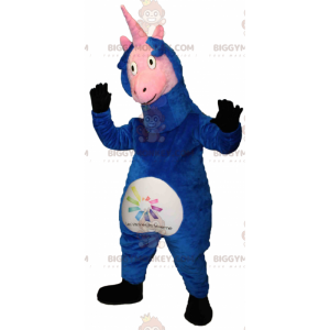 Costume de mascotte BIGGYMONKEY™ de licorne d'animal