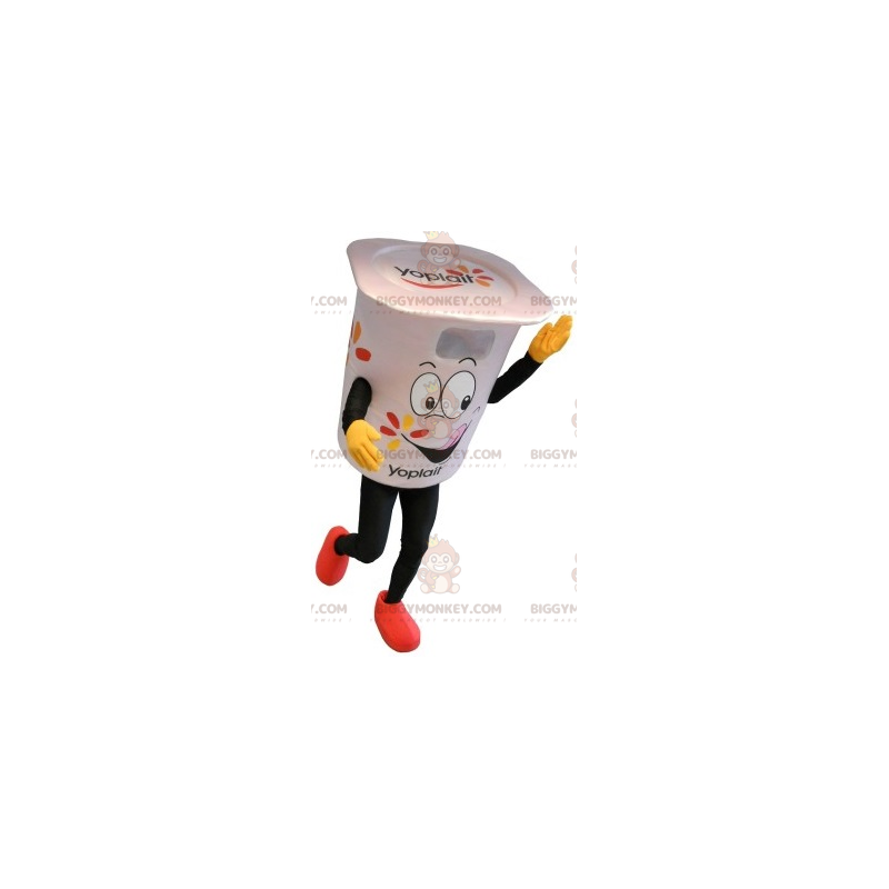 Yoplait Yoghurt BIGGYMONKEY™ mascottekostuum. Dessert Yoplait Yoghurt BIGGYMONKEY™ mascottekostuum. Dessert