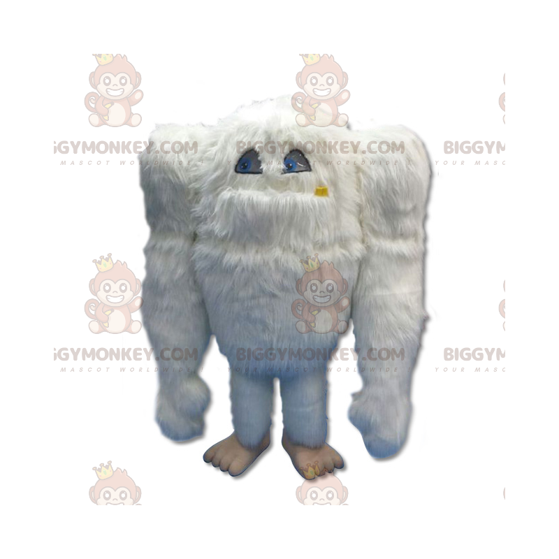 Kostium maskotki BIGGYMONKEY™ Big Furry Giant White Yeti -