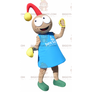 Costume de mascotte BIGGYMONKEY™ de poupon de lutin avec un