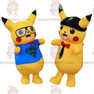 BIGGYMONKEY™s maskotsæt af Pikachu, den berømte gule Pokemon