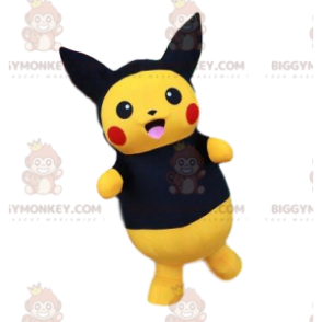 BIGGYMONKEY™ maskotkostume af Pikachu, den berømte gule Pokemon