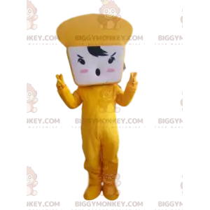 Kostým maskota sendvičového chleba BIGGYMONKEY™. Kostým maskota