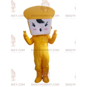 Smörgåsbröd BIGGYMONKEY™ Maskotdräkt. Bageri BIGGYMONKEY™