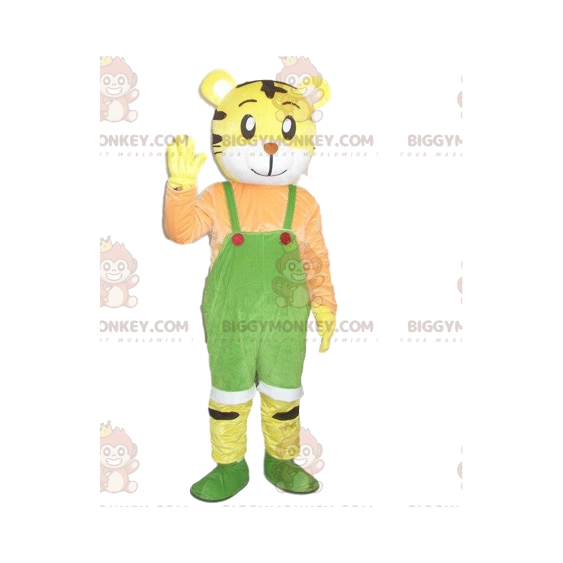 Costume da mascotte BIGGYMONKEY™ tigre gialla. Costume da Costume da mascotte BIGGYMONKEY™ tigre gialla. Costume da