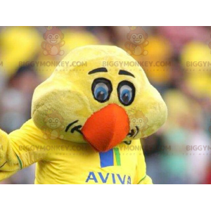 Disfraz de mascota Yellow Chick Canary BIGGYMONKEY™ -