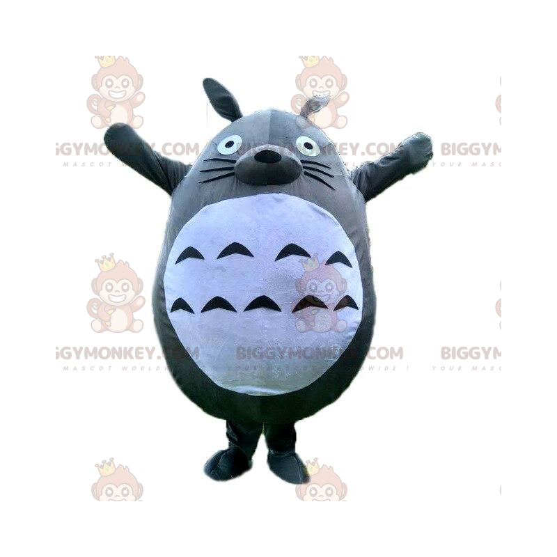 Costume de mascotte BIGGYMONKEY™ Totoro. Cosplay Totoro Costume de mascotte BIGGYMONKEY™ Totoro. Cosplay Totoro