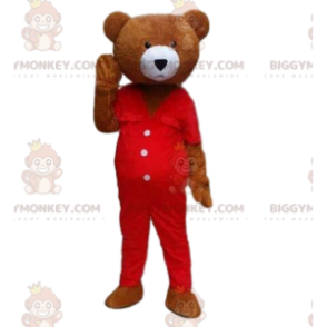 Fato de mascote BIGGYMONKEY™ Fato de ursinho de pelúcia. Traje