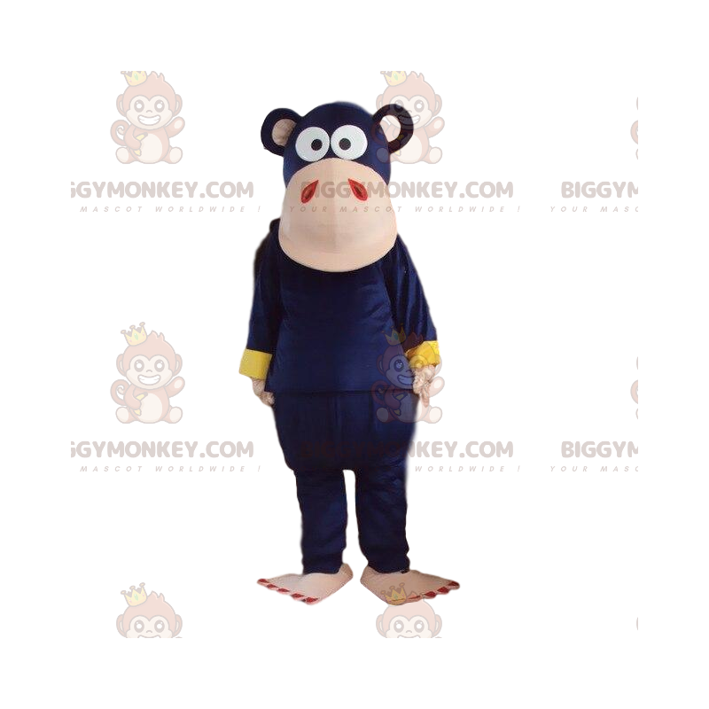 Costume de mascotte BIGGYMONKEY™ de singe violet. Déguisement Costume de mascotte BIGGYMONKEY™ de singe violet. Déguisement