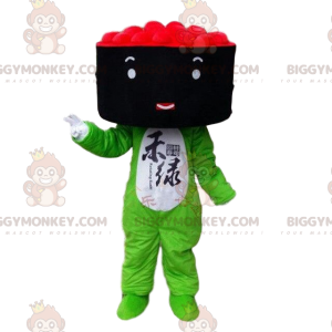 BIGGYMONKEY™ maskot kostume sushi maki kostume. Japansk mad