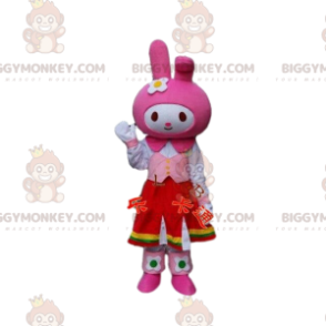 Disfraz de conejo para mascota BIGGYMONKEY™. Disfraz de