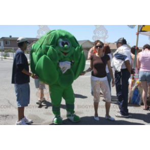 Giant Green Artichoke BIGGYMONKEY™ Mascot Costume -