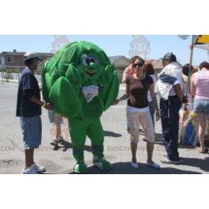 Στολή μασκότ BIGGYMONKEY™ Giant Green Artichoke - Μη ταξινομημένες μασκότ - BIGGYMONKEY_0942 - BiggyMonkey.com