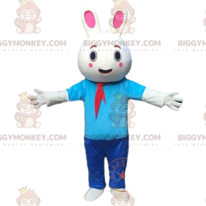 BIGGYMONKEY™ mascot costume plump bunny costume dressed in