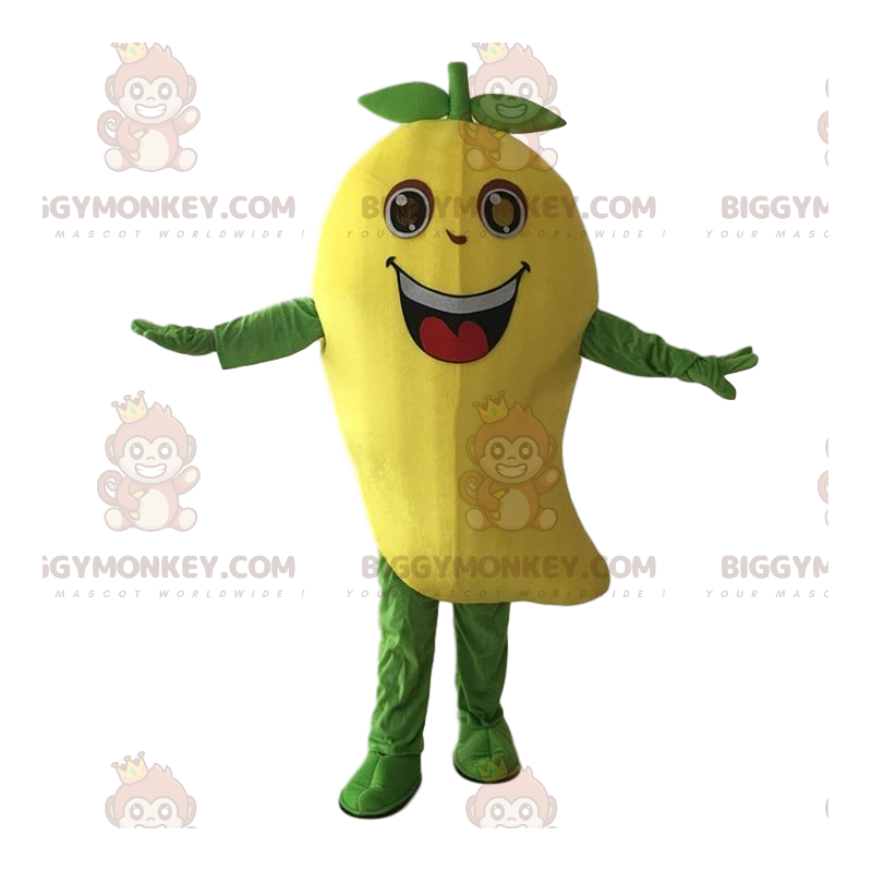 Traje de mascote de manga gigante BIGGYMONKEY™. Fato de fruta