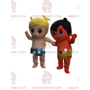 2 kostýmy maskota BIGGYMONKEY™ pro miminka a děti. Dětské kostýmy - Baby maskoti - BIGGYMONKEY_08080 - BiggyMonkey.com
