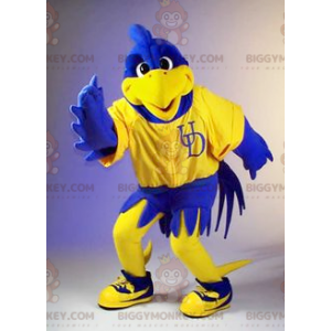 Yellow and Blue Bird BIGGYMONKEY™ Mascot Costume -