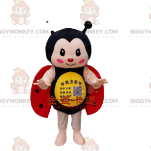 Disfraz de mariquita para mascota BIGGYMONKEY™. disfraz de