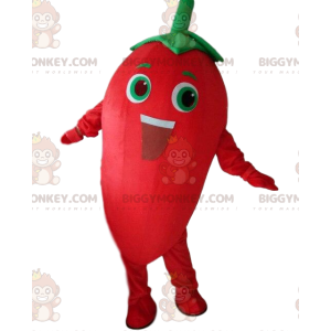 Στολή μασκότ με Giant Chili Pepper BIGGYMONKEY™. Γιγαντιαία