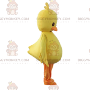 BIGGYMONKEY™ gul kyllingmaskotkostyme. Kyllingkostyme, gigantisk kanarifugl - Høns-maskot - Haner - Høner - BiggyMonkey.com