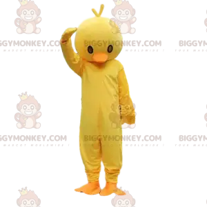 Gul og orange kylling BIGGYMONKEY™ maskotkostume. kanarie