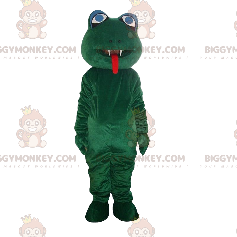 BIGGYMONKEY™ Groddräkt Maskotdräkt. Groddräkt, padda -