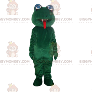 BIGGYMONKEY™ Frøkostume Maskotkostume. Frøkostume, tudse -