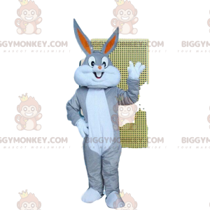 BIGGYMONKEY™ Bugs Bunny mascottekostuum, beroemd konijntje uit