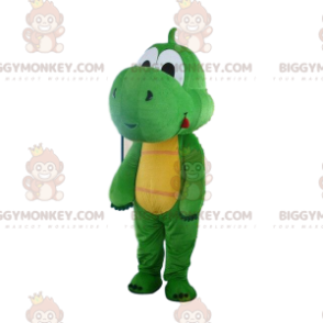 BIGGYMONKEY™ maskotdräkt Yoshi-dräkt. Baby Yoshi kostym, Mario