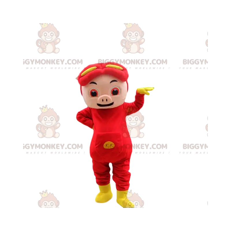 Kostium maskotki świnki BIGGYMONKEY™. Kostium świni. Kostium Kostium maskotki świnki BIGGYMONKEY™. Kostium świni. Kostium