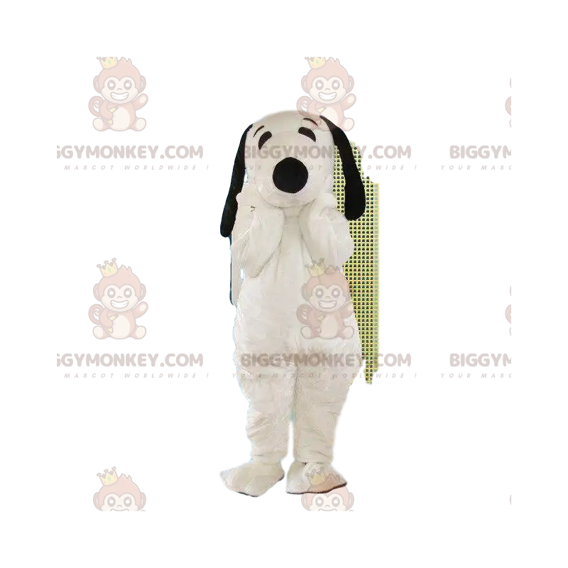 Snoopy-Kostüm, BIGGYMONKEY™ Snoopy-Maskottchen-Kostüm Snoopy-Kostüm, BIGGYMONKEY™ Snoopy-Maskottchen-Kostüm