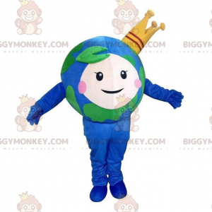 BIGGYMONKEY™ Planet Earth mascot costume, Earth costume, Earth