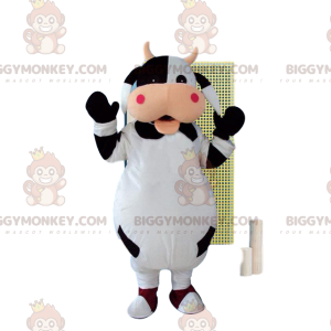 Costume de mascotte BIGGYMONKEY™ de vache, costume de la ferme