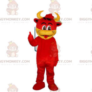 Fantasia de Vaca, Fantasia de Mascote Imp BIGGYMONKEY™, Fantasia de Halloween - Mascotes de vaca - BiggyMonkey.com