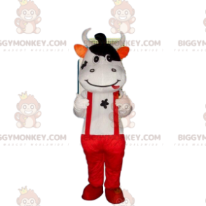 Ku-kostyme, okse-BIGGYMONKEY™-maskot-kostyme, storfe-kostyme - Kumaskot - BIGGYMONKEY_08143 - BiggyMonkey.com