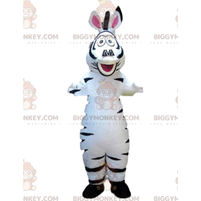 Marty's BIGGYMONKEY™ Mascot Costume, Madagascar Famous Zebra