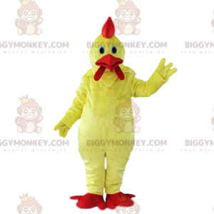 Huhn BIGGYMONKEY™ Maskottchenkostüm, Hühnerkostüm, Vogelkostüm