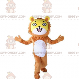 Disfraz de mascota Lion BIGGYMONKEY™, disfraz de cachorro de