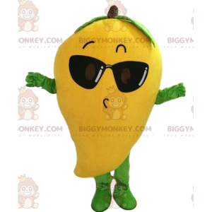 Mango BIGGYMONKEY™ mascot costume, fruit costume, exotic fruit