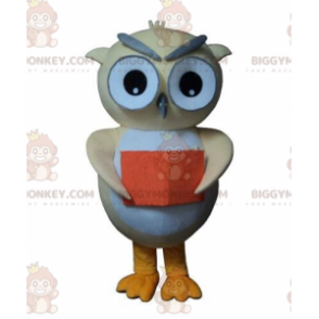 Στολή μασκότ BIGGYMONKEY™ Big Eyed Owl, Στολή για κουκουβάγια, κουκουβάγια - Μασκότ πουλιών - BiggyMonkey.com