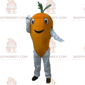 Disfraz de mascota zanahoria BIGGYMONKEY™, disfraz de