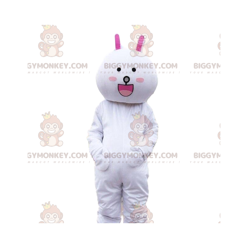 Bunny Costume, Plush Bunny BIGGYMONKEY™ Mascot Costume. giant