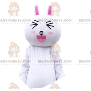 Konijnenkostuum, pluche konijn BIGGYMONKEY™ mascottekostuum.